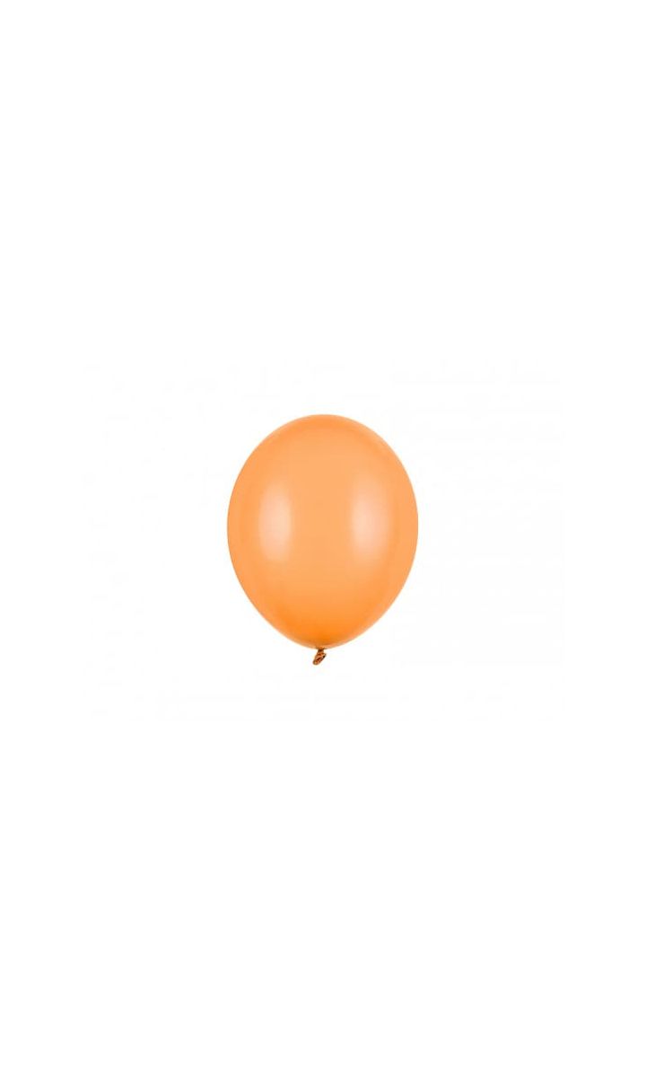 Balony pastelowe pomarańczowe jasne strong, 23 cm 3 szt.