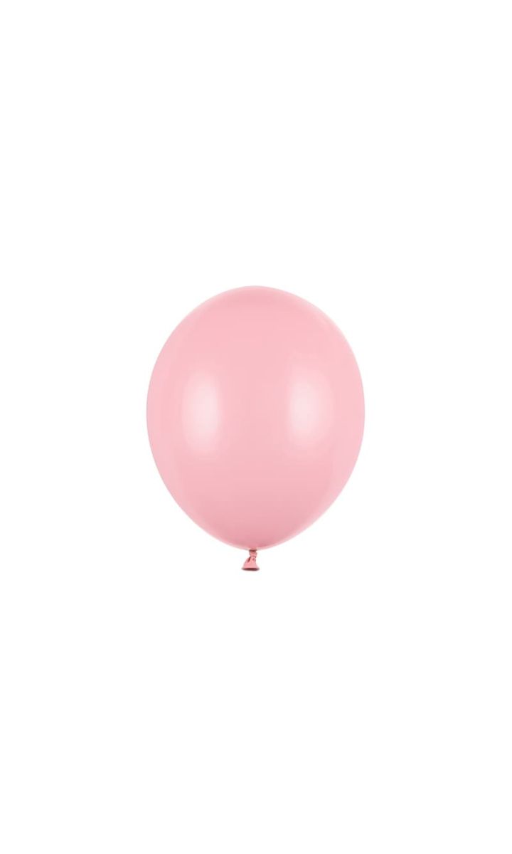 Balony pastelowe różowy dziecięcy strong, 27 cm 3 szt.