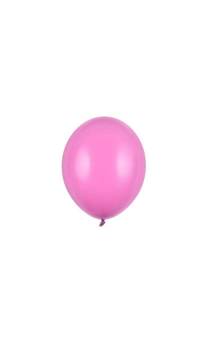 Balony pastelowe różowy mocny fuksja strong, 12 cm 3 szt.