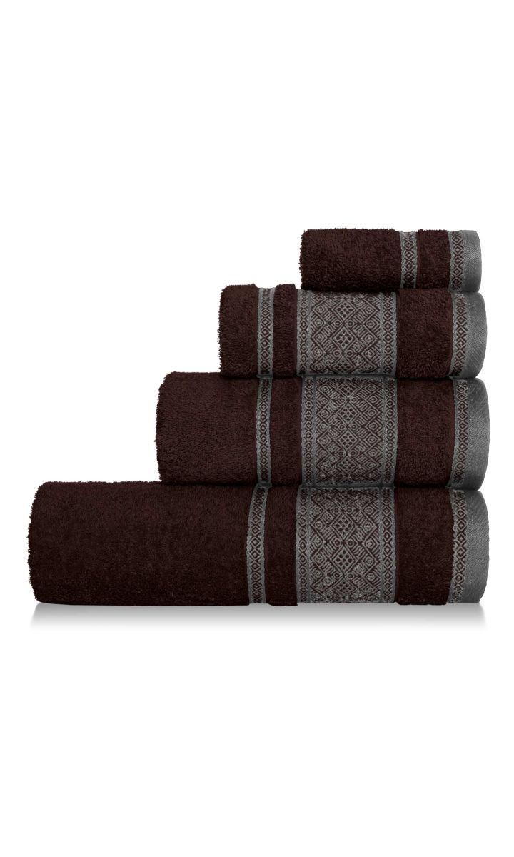Brązowy Ręcznik 100x150 PANAMA 100% bawełna