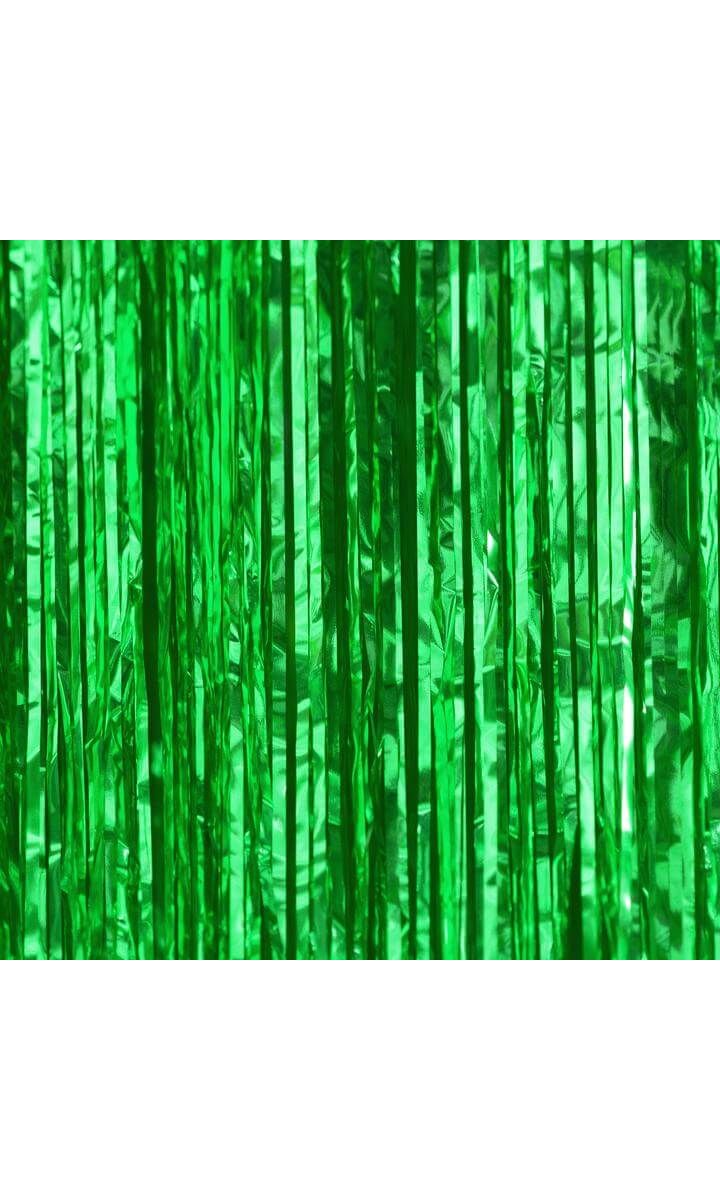 Kurtyna imprezowa zielona 100x250 cm