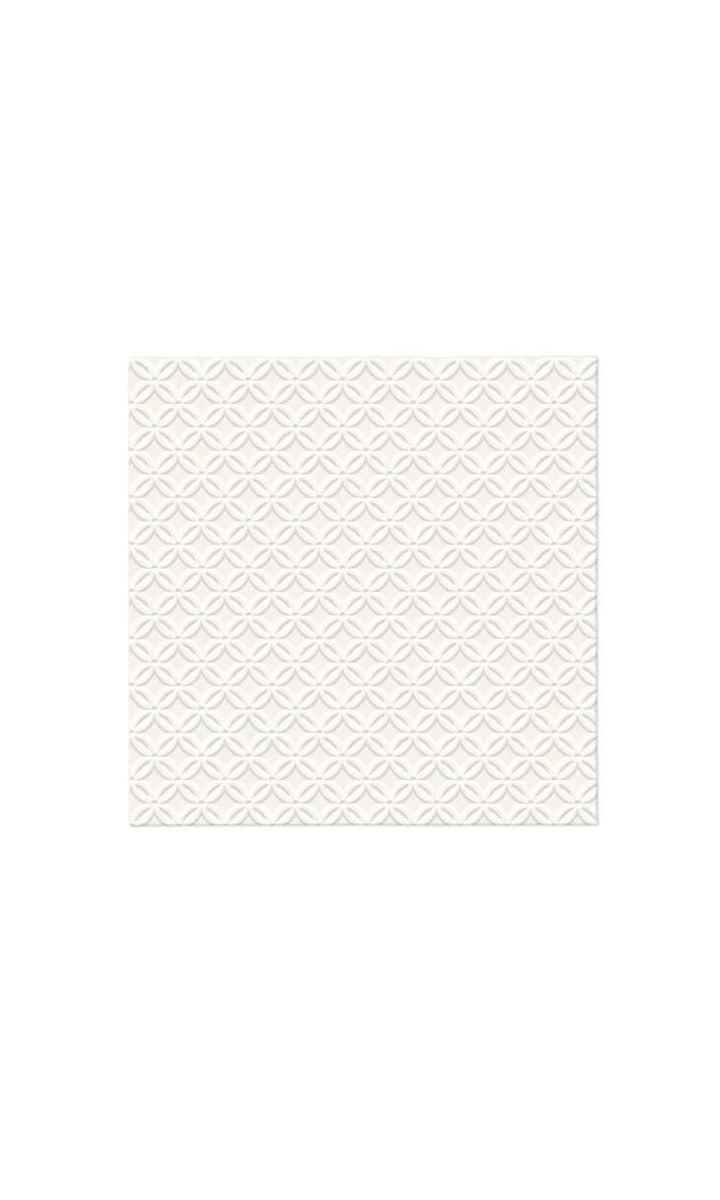 Serwetki papierowe białe nowoczesne wzory, 20 szt.